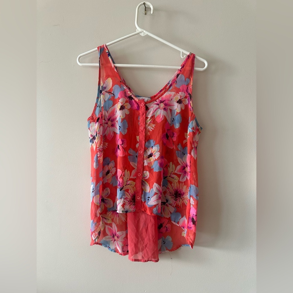 Women’s Candies sheer tank blouse M